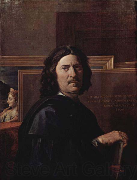 Nicolas Poussin Self-Portrait by Nicolas Poussin Norge oil painting art